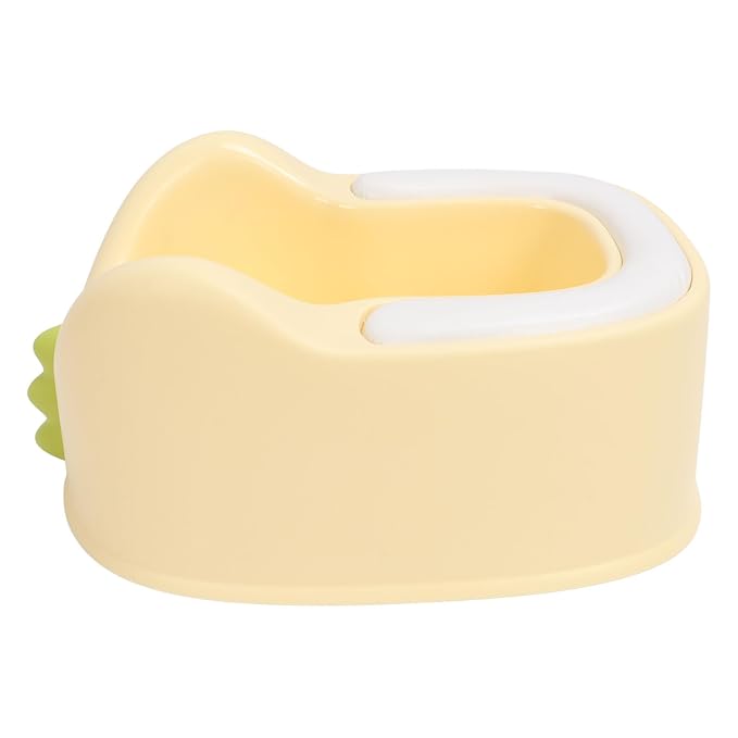 Ergonomic Baby Washing Basin for Toddlers with Soft PVC Cushion, Plastic Baby Washing Basin for Bathing and Buttocks (Yellow)