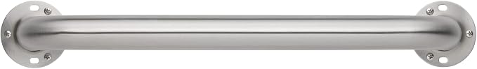 Homewerks 068 HW11236SS 36 Inch Bathroom Grab Bar with 1-1/2 Inch Diameter and Exposed Screws ADA Compliant - Brushed Stainless Steel