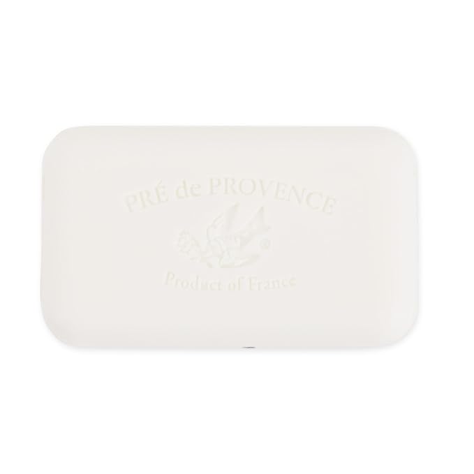 Pre de Provence Artisanal Soap Bar, Natural French Skincare, Enriched with Organic Shea Butter, Quad Milled for Rich, Smooth & Moisturizing Lather, Sea Salt, 5.3 Ounce