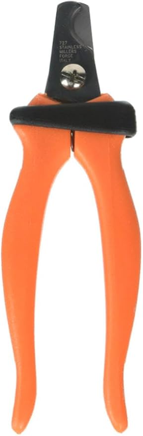 Millers Forge Nail Clipper W/Orange Handle