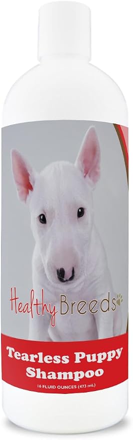 Healthy Breeds Bull Terrier Tearless Puppy Dog Shampoo 16 oz