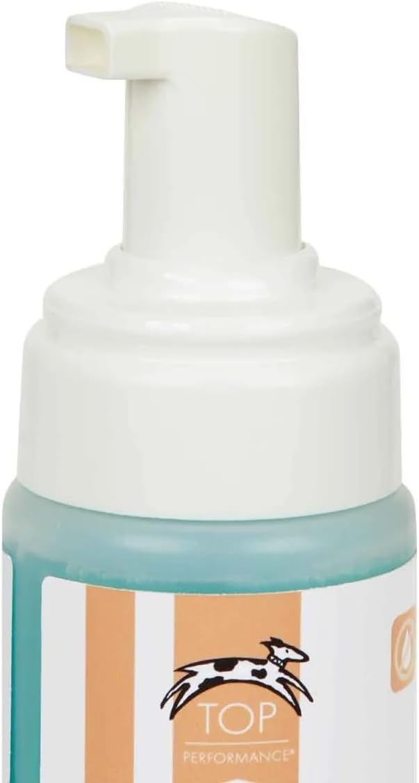 Waterless Shampoo for Dogs and Cats Travel Show Dog Mobile Groom Convenient Foam (7.1 oz Baby Powder)