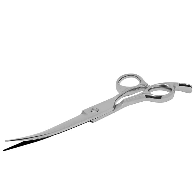 8.1 inch Curved Dog Grooming Scissors,8.1" Curved Pet Grooming Scissors,Curved Down Shears great for Groomers and Home Grooming