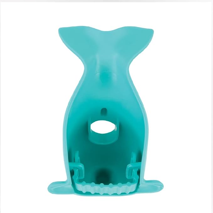 Nuby Bathtub Safety Spout Guard - Compatible with Most Standard Faucets - Bath Toys - Dolphin, (Pack of 6)