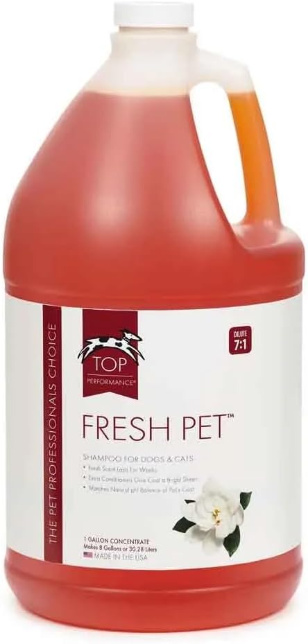 MPP Dog Grooming Pro Fresh Pet Shampoo Conditioner Cologne Mist or Waterless Shampoo (Gallon)