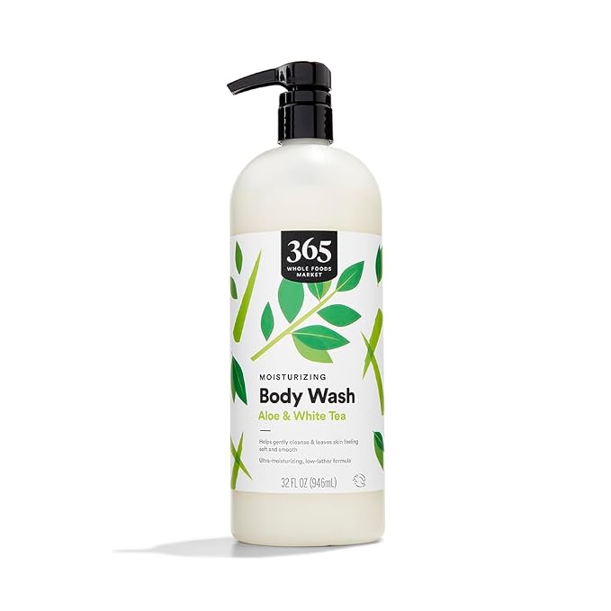 365 by Whole Foods Market, Body Wash Moisturizing Aloe & White Tea, 32 Fl Oz