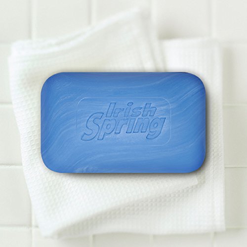 Irish Spring Icy Blast Bar Soap for Men, Mens Soap, Smell Fresh and Clean 12 Hours, Men Bars Washing Hands Body, Mild Skin, Recyclable Carton, 3.7 Oz, (Pack of 48)