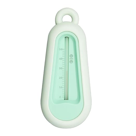 Water Temperature Meter Bath Bathtub for Newborn Infant Toddlers Baby Care Accessories ABS Temp Test (Grass Green)