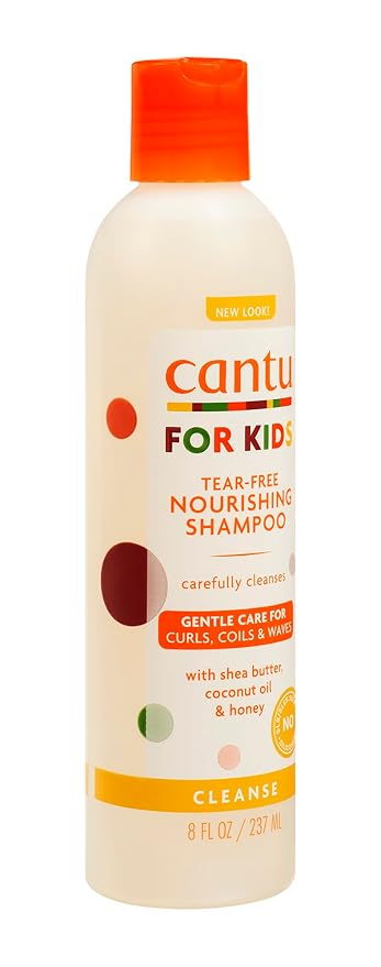 Cantu Care for Kids TearFree Nourishing Shampoo, Coconut, 8 Fl Oz