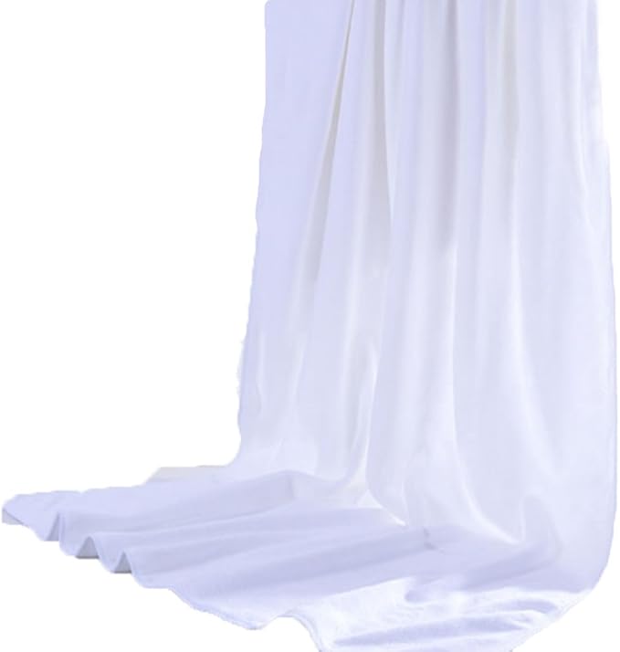 MYLSMPLE Microfiber Bath Towels Bath Sheets Beach Spa Bathroom Towels Extra Large Absorbent Towels(36 Inch X 72 Inch, White)