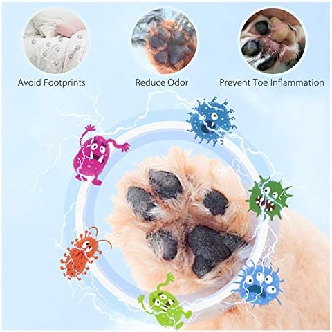 Creation Core Portable Dog Paw Washer Cup Pet Paw Cleaner for Dogs Cats Grooming with Muddy Paws Comfortable Silicone Dog Feet Cleaner Automatic, Pink