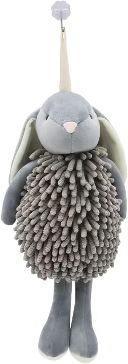 Chenille Hand Towel, Soft Absorbent Chenille Ball Towel, Microfiber Towels for Bathroom (02)