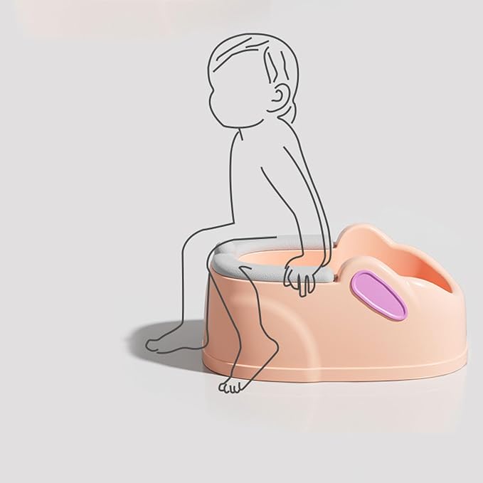 Baby Butt Washing Basin Ergonomic PP PU Washing Seat Portable Lightweight Basin for Newborn Infant Toddler Kids