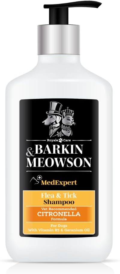 Barkin & Meowson MedExpert Flea & Tick Shampoo with Citronella Formula 350ml / 11.83 fl.oz.