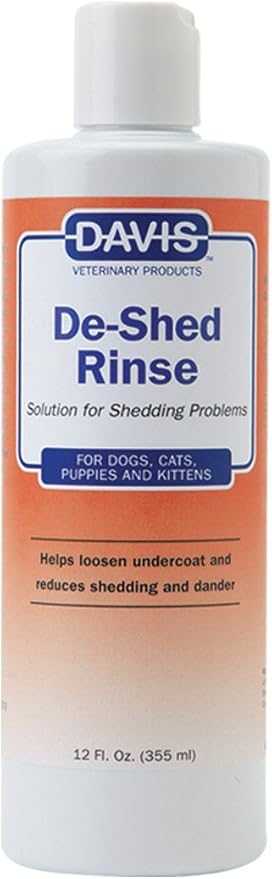 Davis De-Shed Pet Rinse, 12 oz