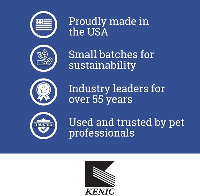 Kenic Premium Emu Oil Anti-Itch Dog & Cat Shampoo – Deep Moisture,Instant Relief for Dry, Irritated Skin, Natural Healing & Soothing Formula, Made in USA