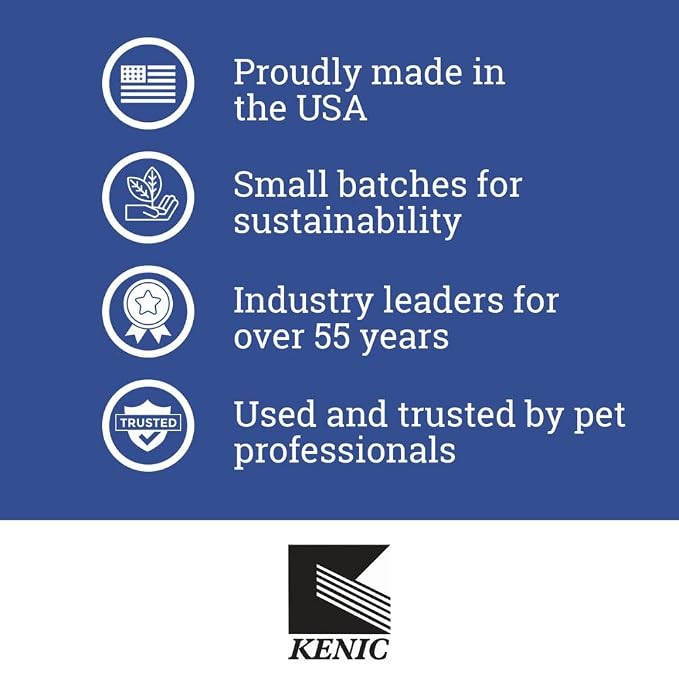 Kenic Holiday Spice Pet Cologne, Long Lasting Limited Edition Cinnamon & Nutmeg Scented Dog & Cat Deodorizing Spray, Freshens, Neutralizes and Shines Coat Between Baths, Made in USA