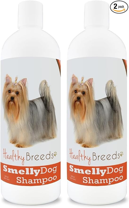 Healthy Breeds Yorkshire Terrier Smelly Dog Baking Soda Shampoo 8 oz (Pack of 2)