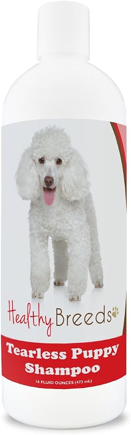 Healthy Breeds Poodle Tearless Puppy Dog Shampoo 16 oz