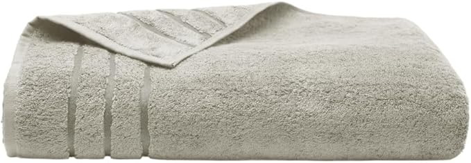 Cariloha Bath Sheet | Harbor Gray | 40"x72" | Turkish Cotton & Viscose Material Blend | Extra Smooth, Odor Resistant and Highly Absorbent