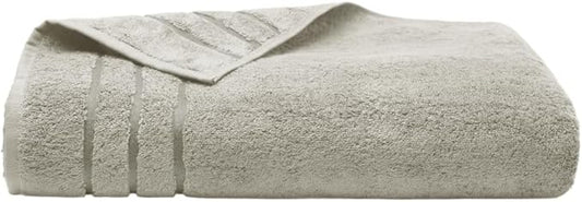 Cariloha Bath Sheet | Harbor Gray | 40"x72" | Turkish Cotton & Viscose Material Blend | Extra Smooth, Odor Resistant and Highly Absorbent