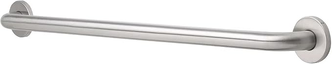 Homewerks 068 HW11442SS 42 inch Bathroom Grab Bar with 1-1/4 Inch Diameter and Concealed Screws ADA Compliant, Stainless Steel