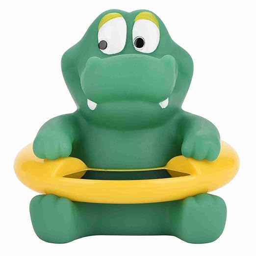 Baby Bath Thermometer, Floating LED Display Infant Thermometer, Safety Water Temperature Monitor with Auto Sensor for Newborn Toddler Bath Time (Green)