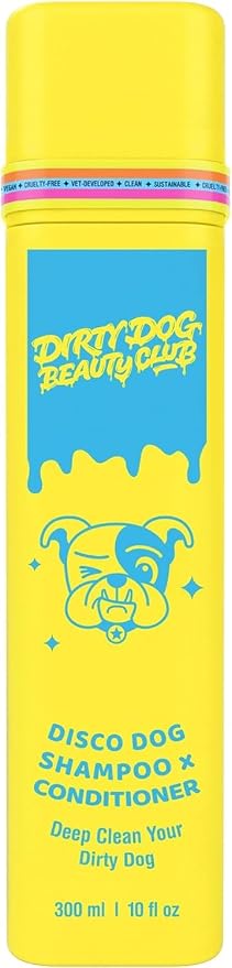 Shampoo & Conditioner for Puppies & Dogs – Itchy Skin & Allergy Relief – 4-in-1 Moisturizing, Deodorizing & Detangling Dog Shampoo w/Aloe & Coconut Oil – Sulfate & Paraben-Free