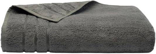 Cariloha Bath Sheet | Onyx | 40"x72" | Turkish Cotton & Viscose Material Blend | Extra Smooth, Odor Resistant and Highly Absorbent