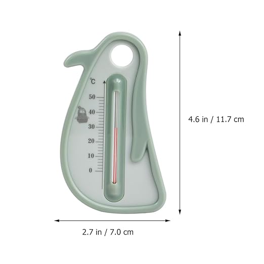 Bath Thermometer for and Newborns, Penguin Shape Water Temperature Gauge, Safe Bathing Tool for Bathtub Use, Cartoon Floating Design Random Color Random Color
