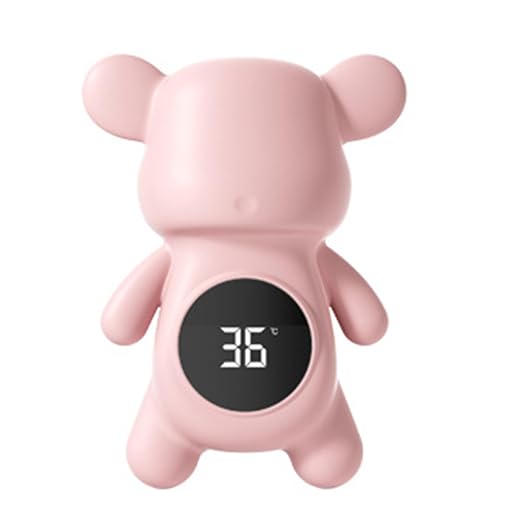 Naroote Baby Bath Thermometer Safe Cartoon Toy for Infants and Toddlers, Accurate Water Temperature Measurement for Bath Time Fun, ABS Material ()