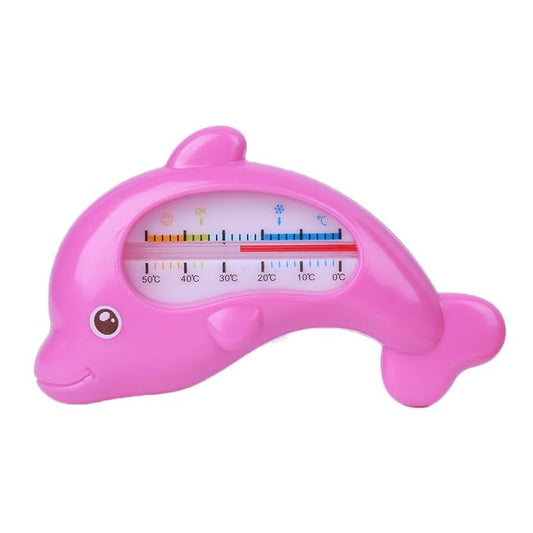 Portable Dolphin Water Thermometer Cute Dolphin Thermometer Baby Bath Water Bathroom Safety Convenience Rabbit Decoration Wreath Wreath Pendant Easter Decor Easter Decorations Easter