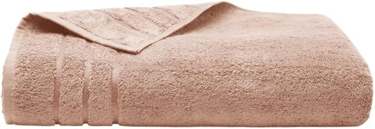 Cariloha Bath Sheet | Blush | 40"x72" | Turkish Cotton & Viscose Material Blend | Extra Smooth, Odor Resistant and Highly Absorbent
