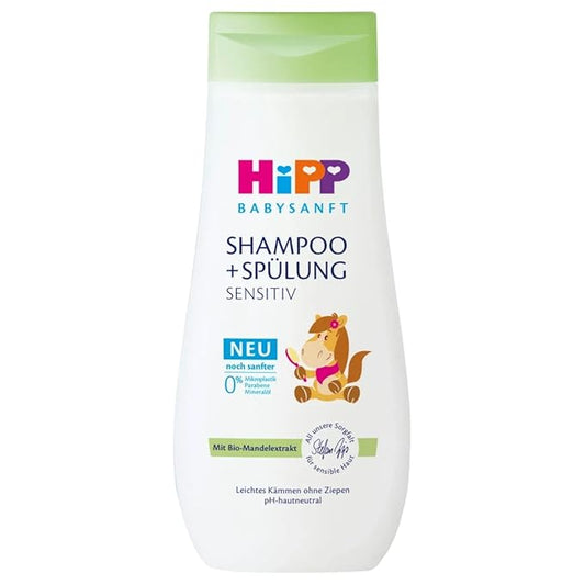 Shampoo with organic almond oil - 200 ml - German -