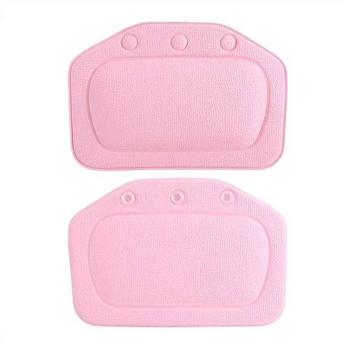 and Neck Backrest, Soft Foam Cushion, Spa Bath Pillow, Suitable for Bathtub Spa Pool and Jacuzzis ()