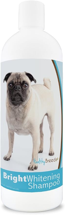 Healthy Breeds Pug Bright Whitening Shampoo 12 oz