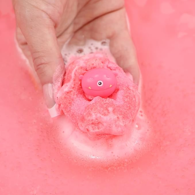 Zimpli Kids Large Alien Surprise Bath Bomb, 1 of 6 Surprise Alien Toys to Collect, One per Baff Bomb, Party Bag Favours, Fillers, Rewards, Stocking Filler Toy for Boys Girls 4 5 6 7 8 9