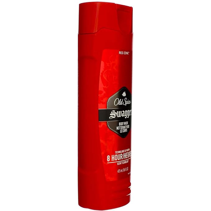 Old Spice Red Zone Body Wash Swagger 16 oz (Pack of 7)