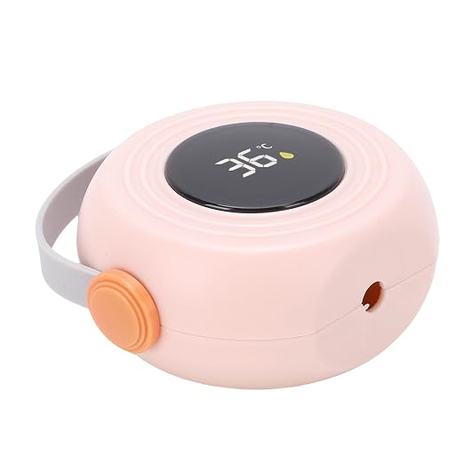 Baby Bath Thermometer, Cute Speaker Shape LED Toy for Infant Toddler Bathtub Swimming Pool Pink