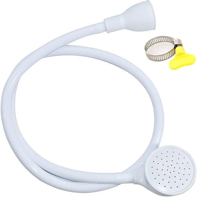 Sink Spray Hose,Portable Sink Hose Faucet Sprayer, Shampoo Sprayer Handheld Faucet Shower Head Spray for Bathing Baby,Pets,Washing Hair,Rinsing Vegetables