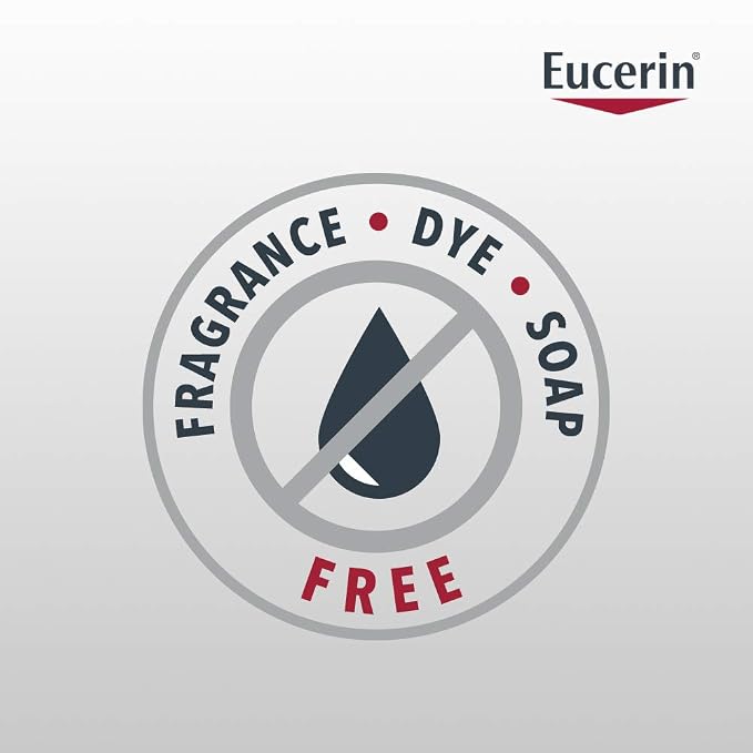 Eucerin Eczema Relief Cream and Body Wash, Colloidal Oatmeal Enriched, Soap Free Eczema Body Wash, 13.5 FL OZ Bottle