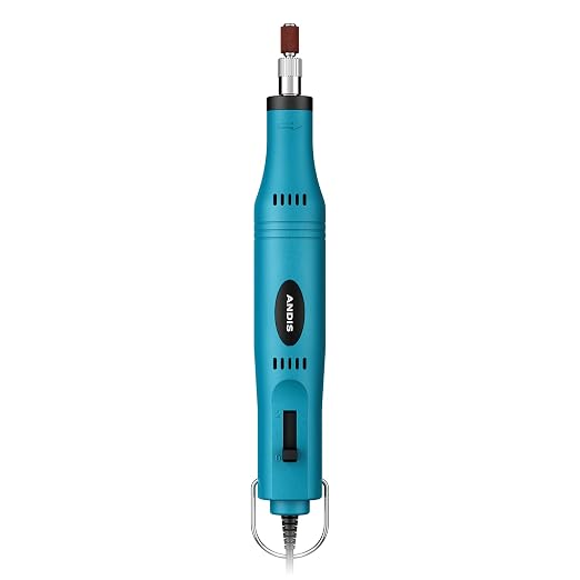 Andis 66820 EasyClip 2-Speed Pet Nail Grinder, Blue