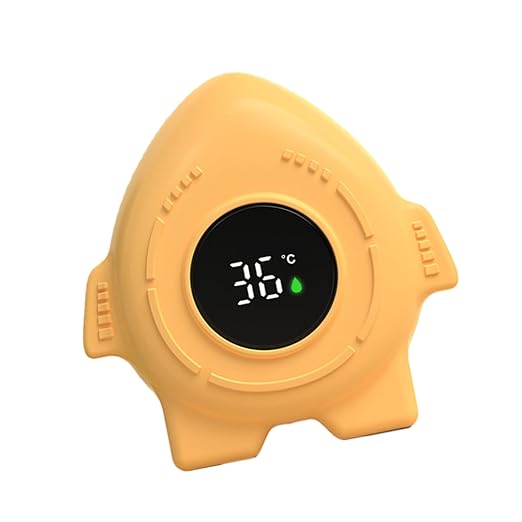 Bath Thermometers Cartoon Rockets Shaped Thermometers Water Temperature Meter Detector Bath Toy Floating Toy Detector for Newborns Toddler Cartoon Rockets Design Water Temperature