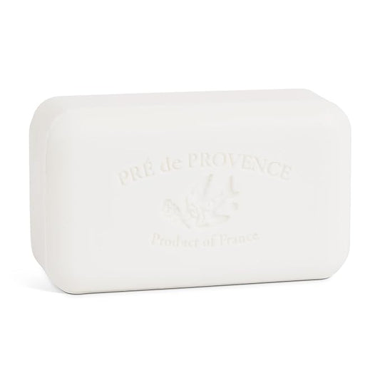 Pre de Provence Artisanal Soap Bar, Natural French Skincare, Enriched with Organic Shea Butter, Quad Milled for Rich, Smooth & Moisturizing Lather, Sea Salt, 5.3 Ounce
