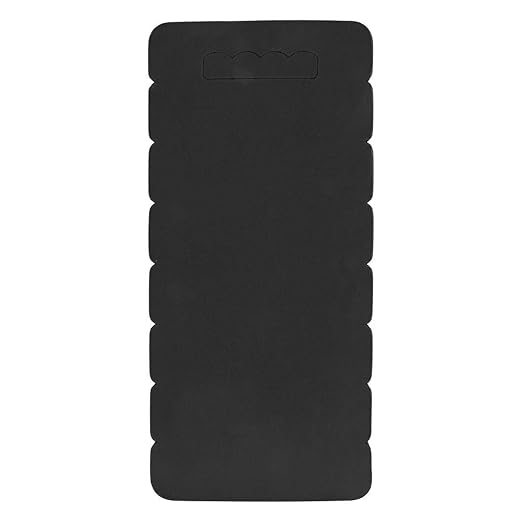 Fdit Garden Kneeling Pad Cushion Mat, Portable Protective Knee Support for Gardening Bath EVA Black 17.8 x 8.2 x 0.9 in 1 Pack