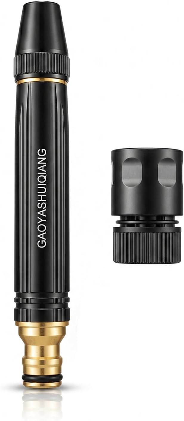 High Pressure Car Wash Nozzle – 2026 Upgraded Garden Hose Sprayer with Quick Connect,Heavy Duty for Car Wash,Showering Pets,Garden Watering & Outdoor Cleaning