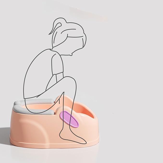 Ergonomic Baby Butt Washing Basin - Portable Lightweight PP PU Wash Seat for Newborns, Infants and Toddlers