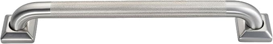 joyrain 500lb Capacity Stainless Steel Grab Bar - Heavy Duty Bathroom Safety Rail for Elderly, Anti-Slip Shower Handle, ADA Compliant (Knurling, 12 inch)