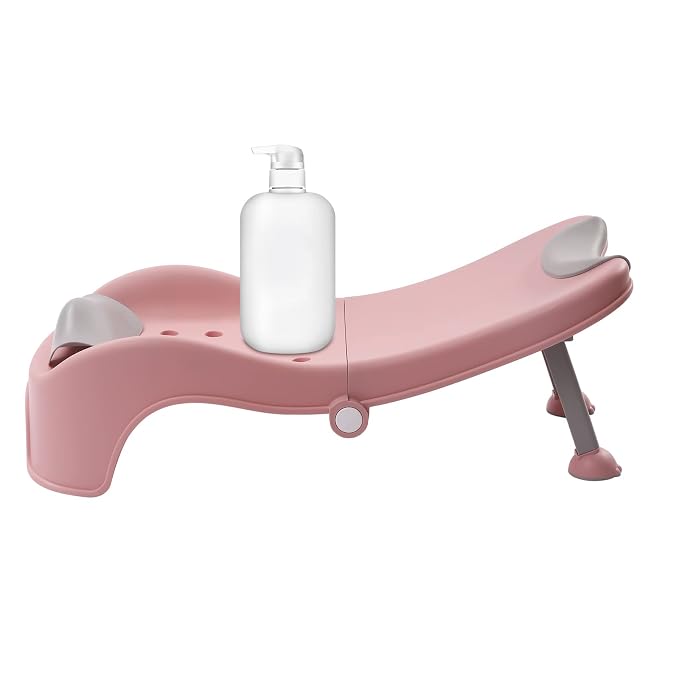 Shampoo Chair for Kids, Adjustable Kids Hair Washing Station is Suitable for 0-5 Years Old Children, Foldable Toddler Hair Washing Station Bath Seat Moisture-Proof Household