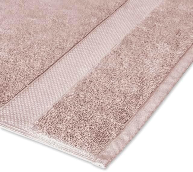 Maisonette Loft Egyptian Cotton Turkish Hand Towels - Soft, Absorbent Washcloths for Face - Ideal Quick Dry Small Towel Wash Cloth Set for Bathroom - (13" x 13", 6 Pack) - Light Pink (Petal Pink)
